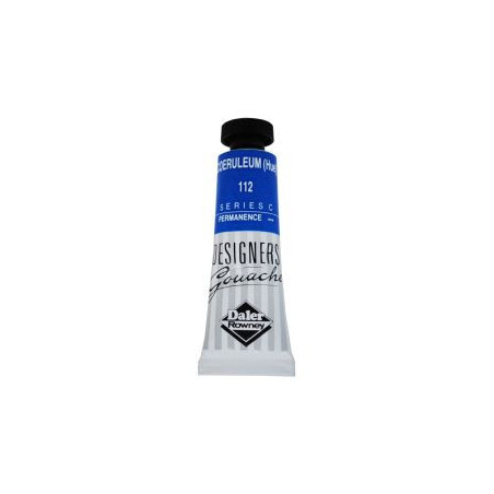 Daler Rowney Designers Gouache 15ml - Coeruleum Hue 112