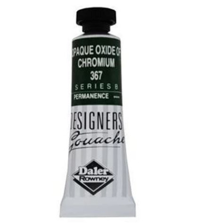 Daler Rowney Designers Gouache 15ml - Opaque Oxid Chromium 367