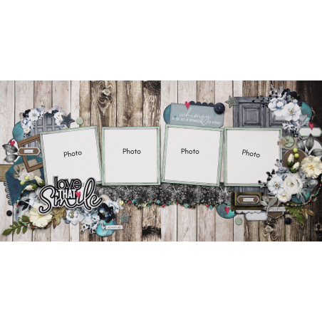 Scrapbook Studio Paper Kits - Love That Smile