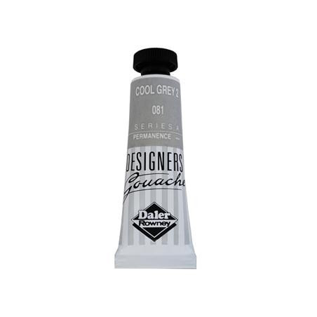 Daler Rowney Designers Gouache 15ml - Cool Grey 2 081