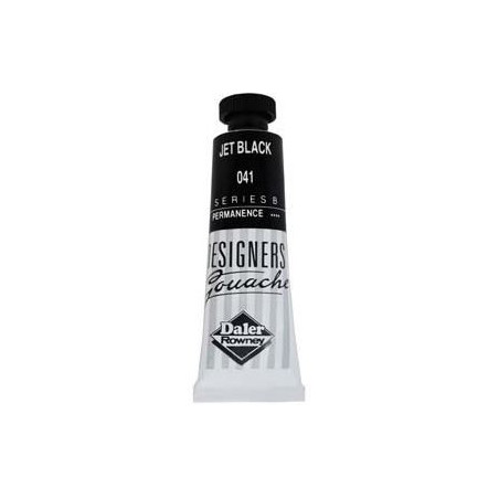 Daler Rowney Designers Gouache 15ml - Jet Black 041