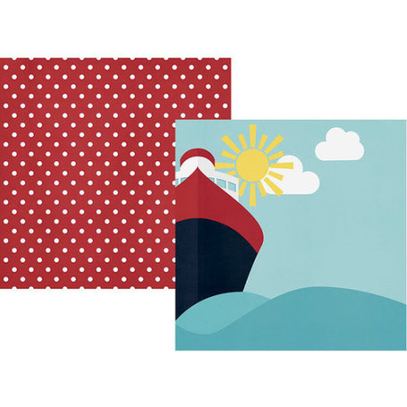 Simple Stories Cruisin' Paper - Set Sail