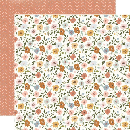 Simple Stories Boho Baby Paper - Little Wildflower