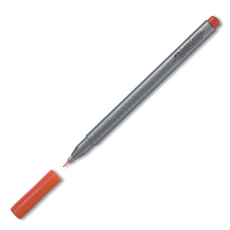 Faber-Castell Grip Finepen 0.4mm - Orange