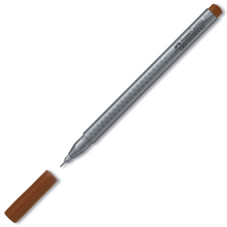 Faber-Castell Grip Finepen 0.4mm - Light Brown