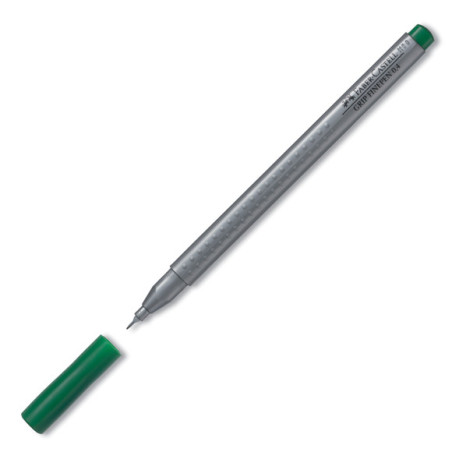 Faber-Castell Grip Finepen 0.4mm - Dark Green