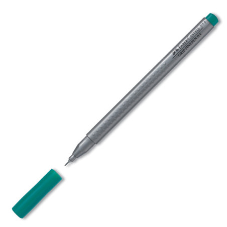 Faber-Castell Grip Finepen 0.4mm - Mid Green