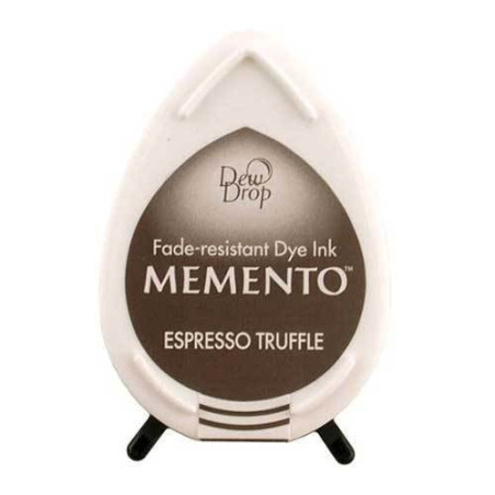 Tsukineko Memento Dew Drop Ink Pad - Espresso Truffle