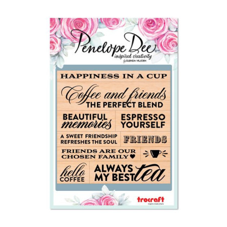 Penelope Dee Mocha Journal Strips