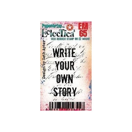 Paper Artsy Mini Cling Stamp - Eclectica Mini 65