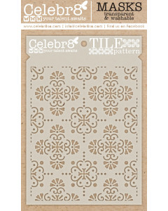 Celebr8 Mask - Tile Pattern