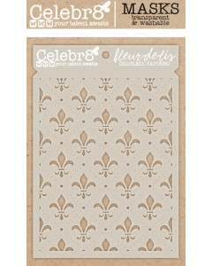 Celebr8 Mask - Fleur-De-Lis