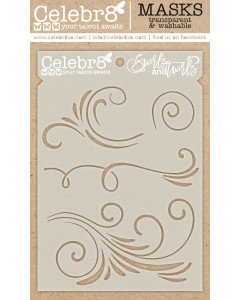 Celebr8 Mask - Swirls & Twirls