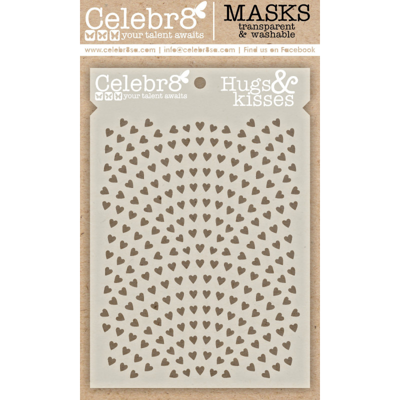 Celebr8 Stencil/Mask - Hugs & Kisses