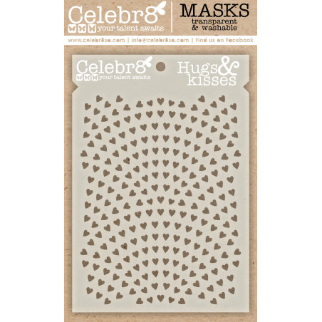Celebr8 Stencil/Mask - Hugs & Kisses