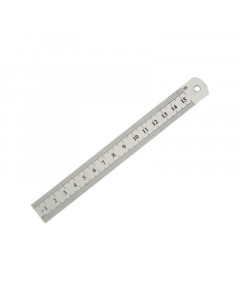 W&M Steel Ruler 15cm