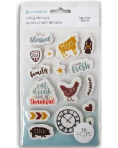 16 Farm Animals Stamps...