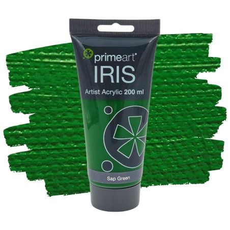 Primeart Iris Acrylic 200ml 428 SAP Green