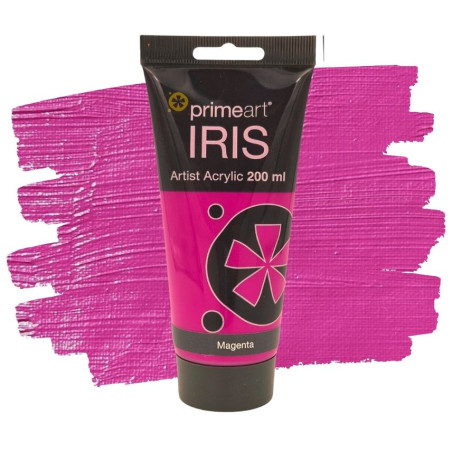 Primeart Iris Acrylic 200ml 005 Magenta