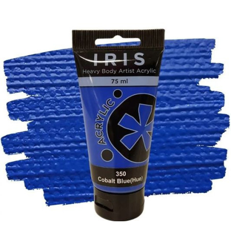 Iris Acrylic 75ml 350 Cobalt Blue Hue
