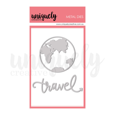 Uniquely Creative Travel The World Cutting Die