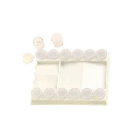 Palette with 12 Bottles