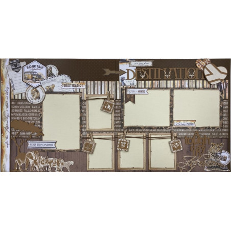 Scrap Collections Paper Kits- Destination