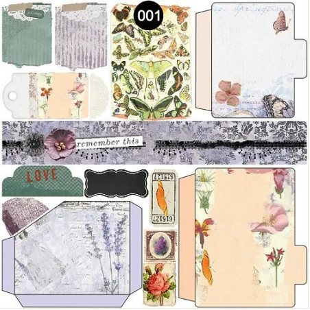 Scrap Collections Paper Ephemera - 001