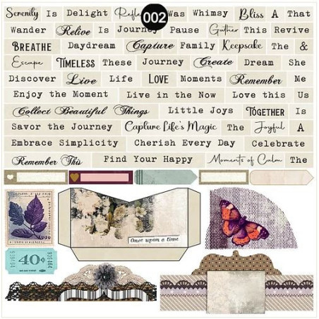 Scrap Collections Paper Ephemera- 002