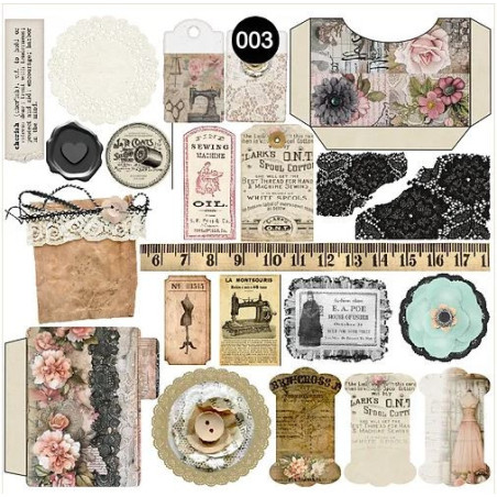 Scrap Collections Paper Ephemeria- 003