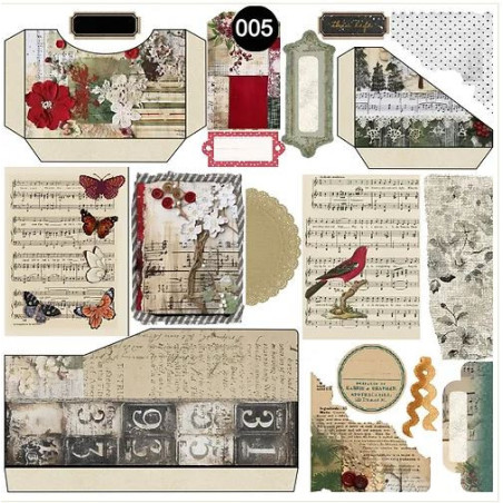 Scrap Collections Paper Ephemera- 005