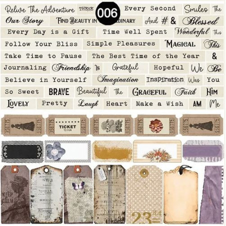 Scrap Collections Paper Ephemera- 006