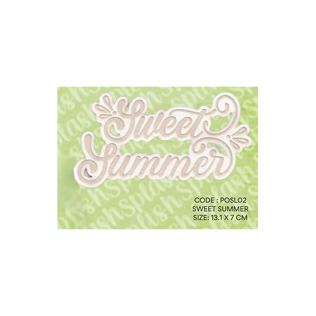 Scrap Collections Chipboard- Sweet Summer