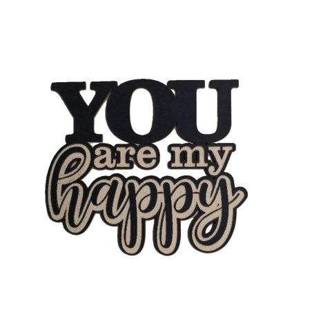 Scrap Collections Chipboard -You Are My