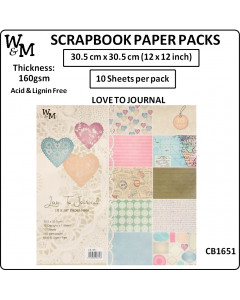 W&M 12 X 12 Paper Pack -...