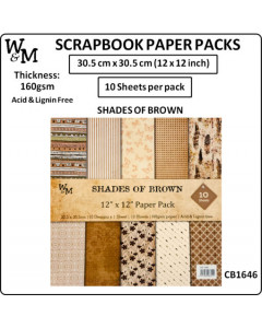 W&M 12X12 Paper Pack -...