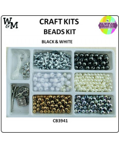 BEADS Kit BLACK & WHITE