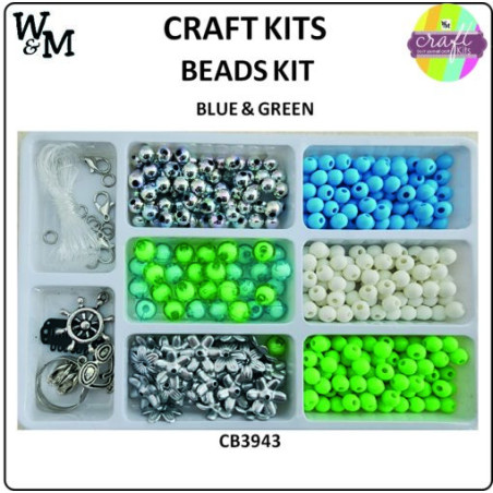 BEADS Kit BLUE & GREEN