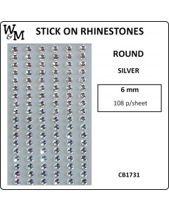 W&M Stick-On Rhinestones...