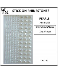 R/stones ASS SIZES PEARLS...