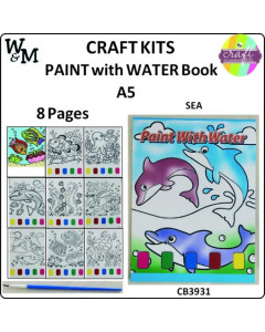 Craft Kit PAINT w WATER...