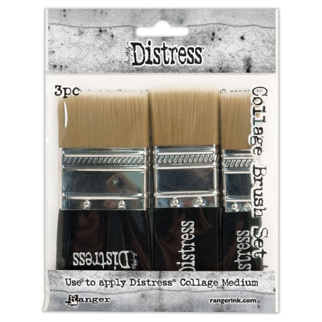 Ranger Tim Holtz Collage Brush 3pk
