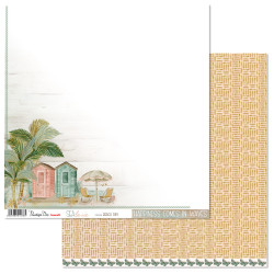 Penelope Dee Sea la Vie 12 x 12 Scrapbook Paper - Beach Day