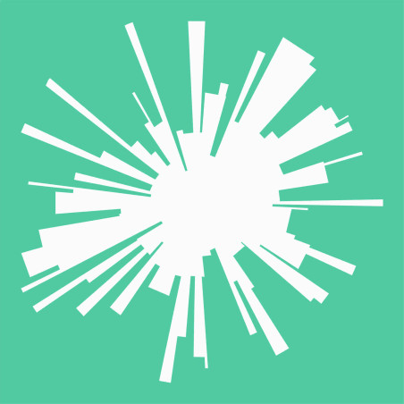 Funky Fossil Stencil/Mask - Radiant