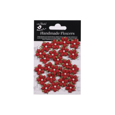 Little Birdie Elira - Cardinal Red (24pc)