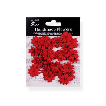 Little Birdie Carin - Cardinal Red (30pc)