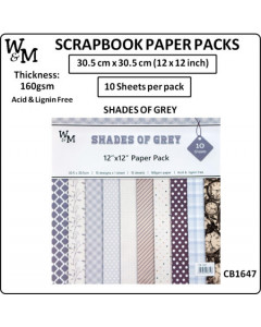 Scrap Pack SHADES OF GREY...