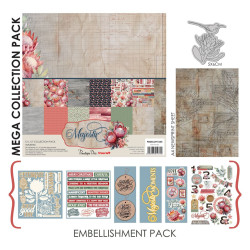 Penelope Dee 12 x 12 Mega Paper Pack - Protea Majestic