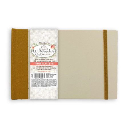 Stamperia Create Happiness Mixed Media Watercolor Art Journal 6 x 3.5 inch