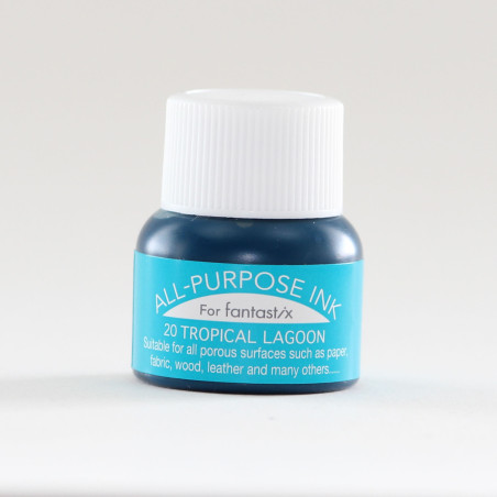 Tsukineko All Purpose Ink - Tropical Lagoon